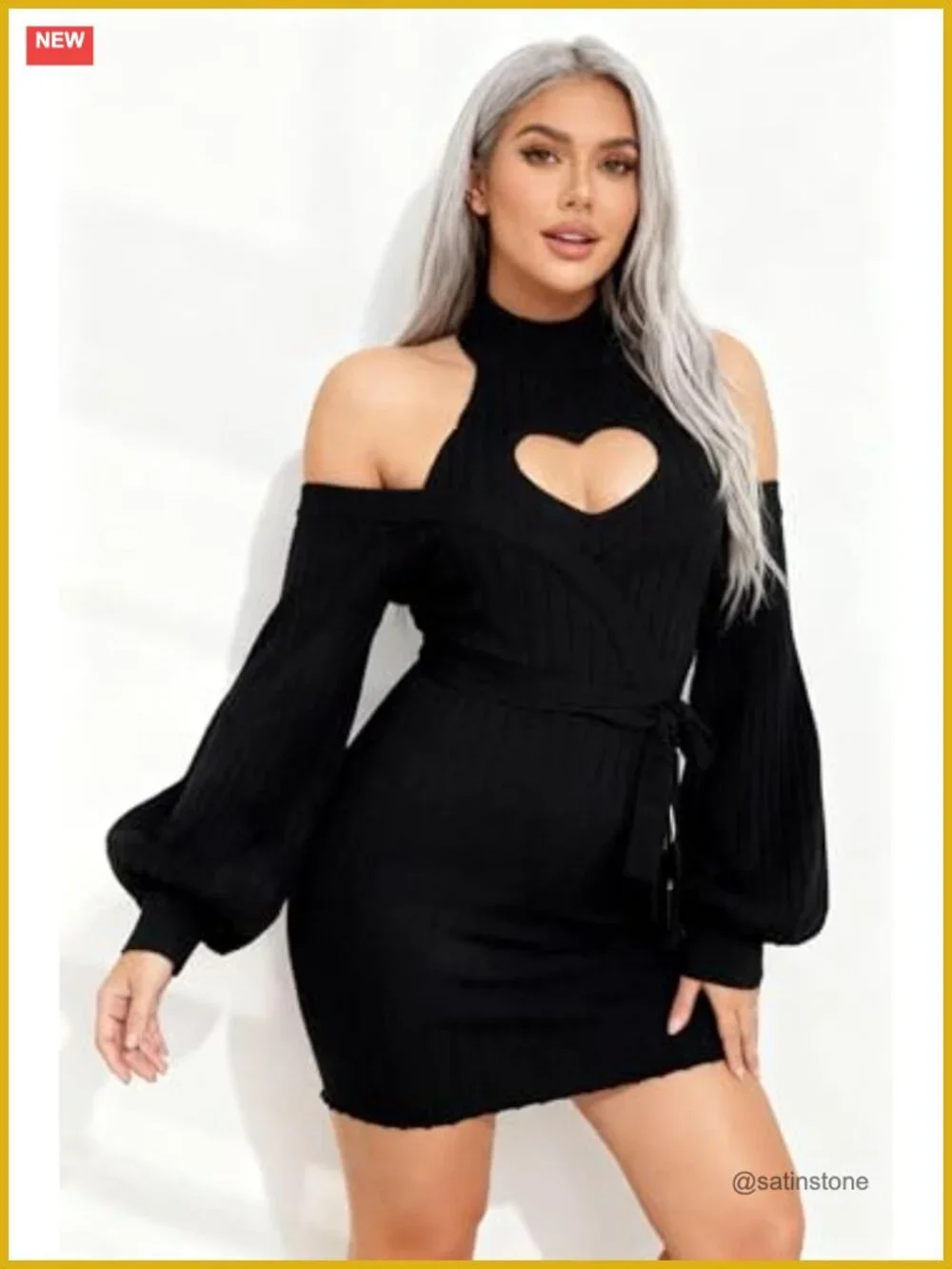 Heart Sweater Lingerie Bodysuit Sexy Cosplay for Women Cosplay Anime Set